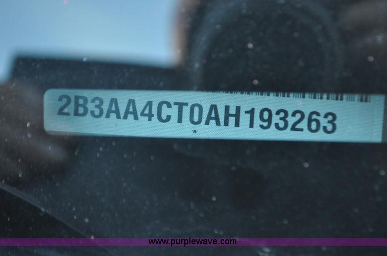 image for item F2083 2010 Dodge Charger R/T Police