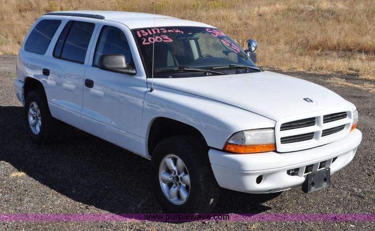 image for item F2084 2003 Dodge Durango SUV