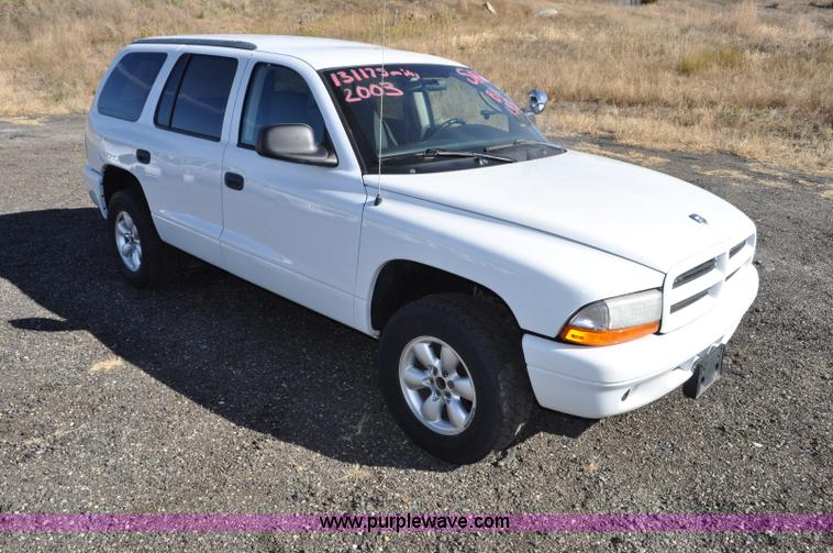image for item F2084 2003 Dodge Durango SUV