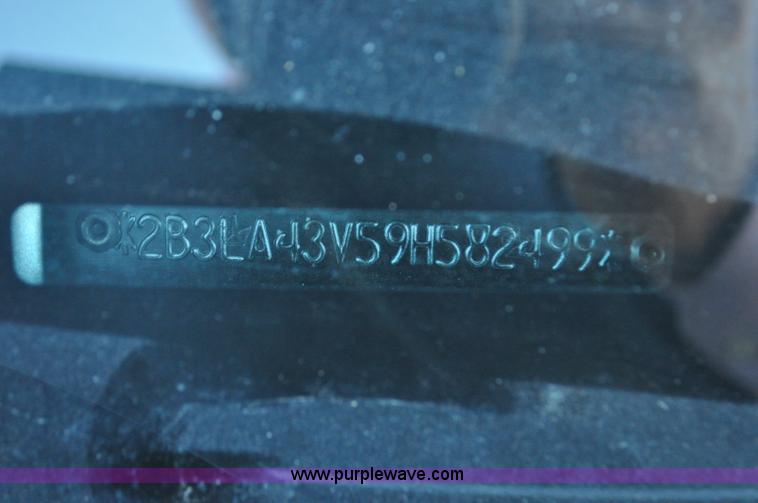 image for item F2094 2009 Dodge Charger Police