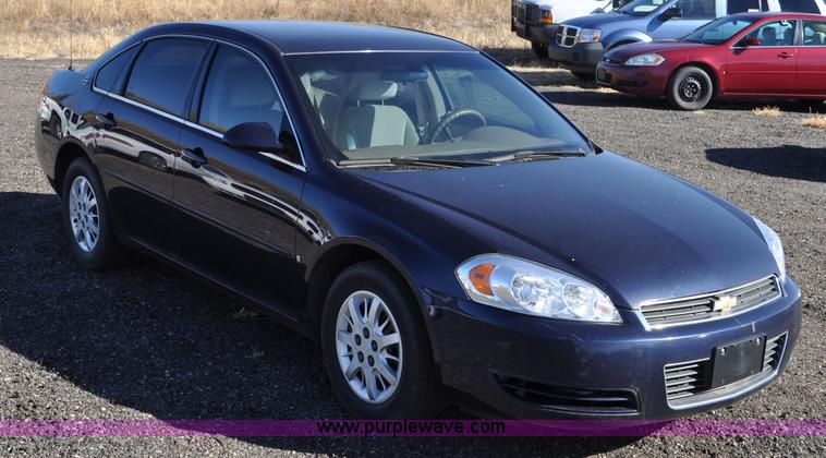 image for item F2095 2007 Chevrolet Impala Police