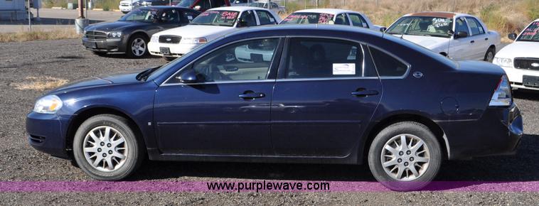image for item F2095 2007 Chevrolet Impala Police