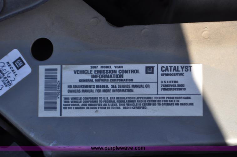 image for item F2096 2007 Chevrolet Impala