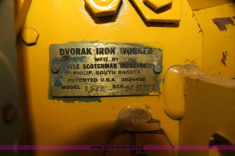 image for item F3365 Dvorak iron worker