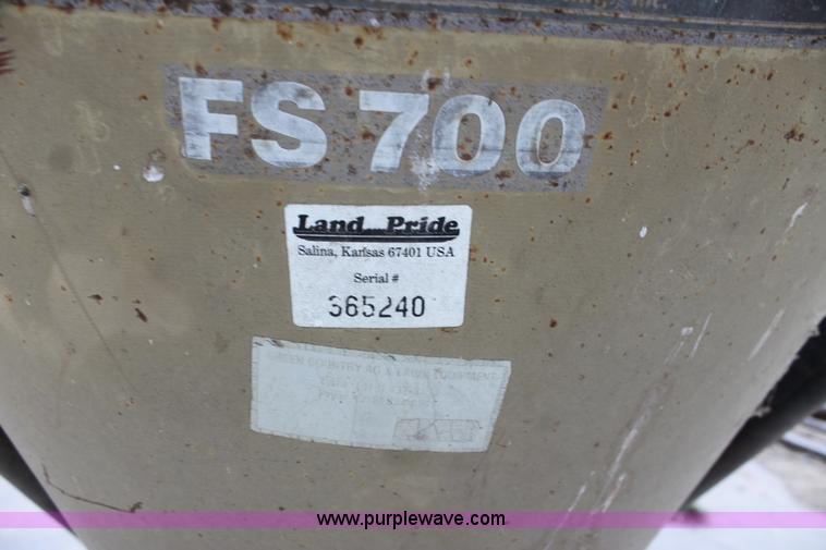 image for item F3370 Land Pride FS700 seeder