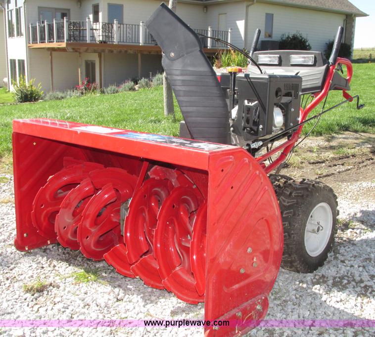 image for item G9931 Troy Bilt Polar Blast 4510 self-propelled snow blower