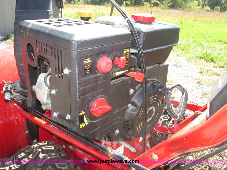 image for item G9931 Troy Bilt Polar Blast 4510 self-propelled snow blower