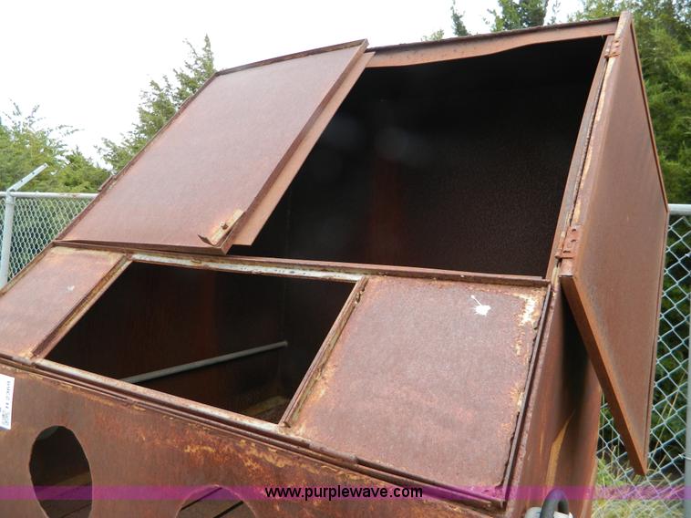 image for item H2369 Shop built sand blast cabinet