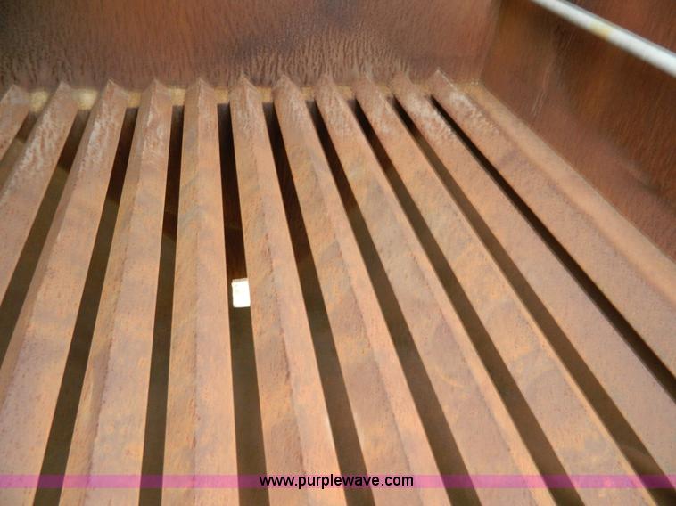 image for item H2369 Shop built sand blast cabinet