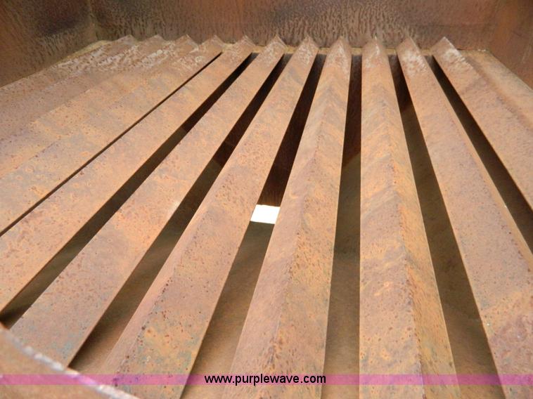 image for item H2369 Shop built sand blast cabinet