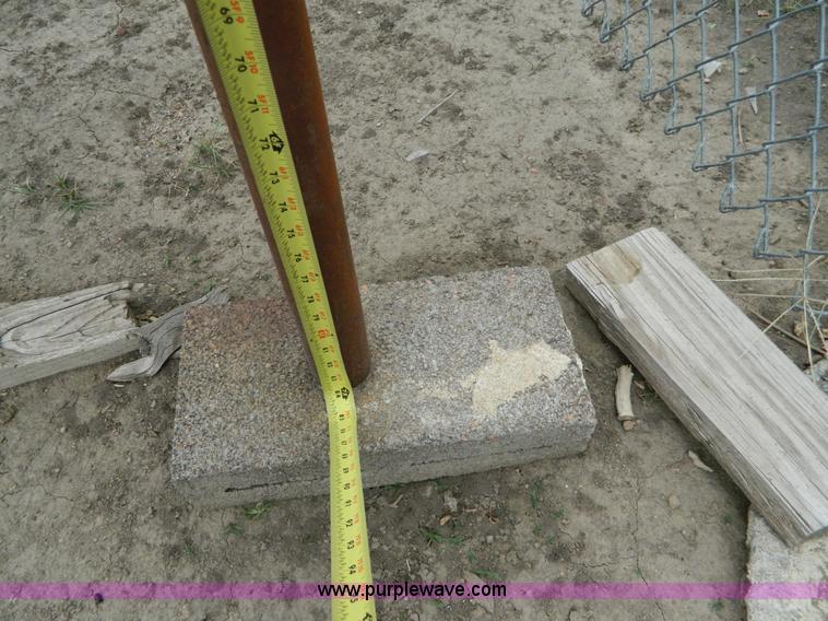 image for item H2369 Shop built sand blast cabinet