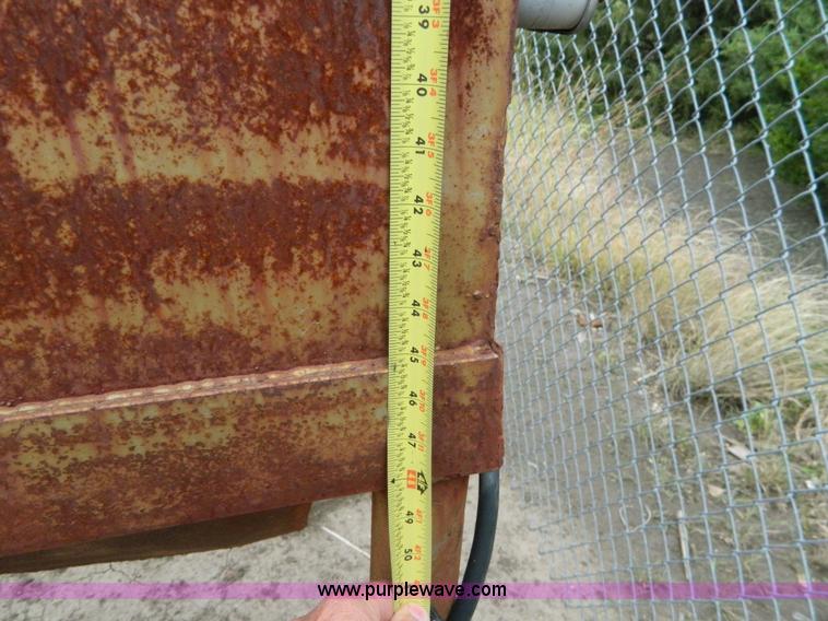 image for item H2369 Shop built sand blast cabinet