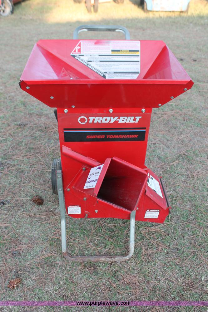 image for item H5560 Troy-Bilt 15014S Super Tomahawk chipper
