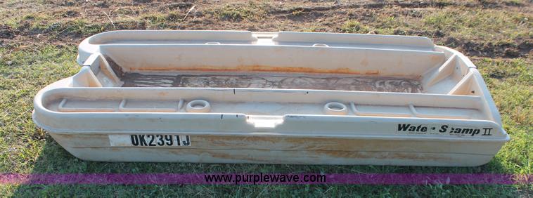 image for item H5563 1983 Water Scamp II boat