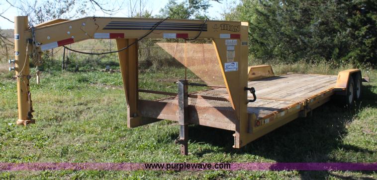 image for item H8800 2006 Titan tilt deck trailer