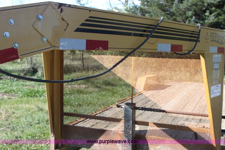 image for item H8800 2006 Titan tilt deck trailer