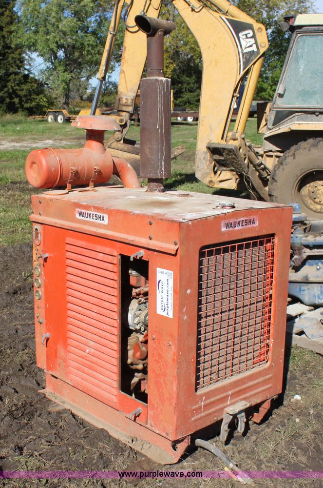 image for item H8810 Waukesha four cylinder stationary engine