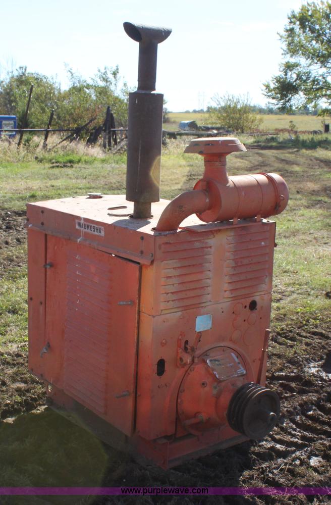 image for item H8810 Waukesha four cylinder stationary engine