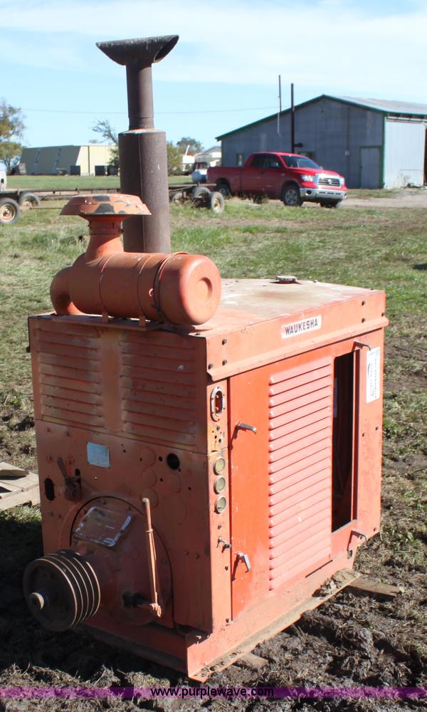 image for item H8810 Waukesha four cylinder stationary engine