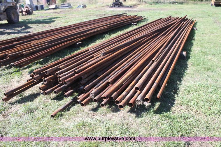 image for item H8812 Approximately 100 joints of 2 3/8" structural pipe