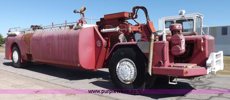 image for item H9027 Caterpillar-Klein articulated airport crash-rescue vehicle