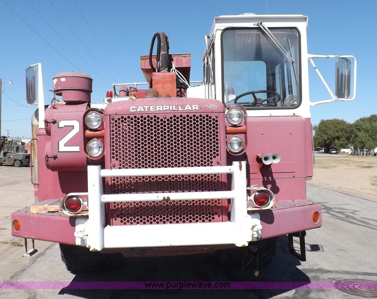 image for item H9027 Caterpillar-Klein articulated airport crash-rescue vehicle