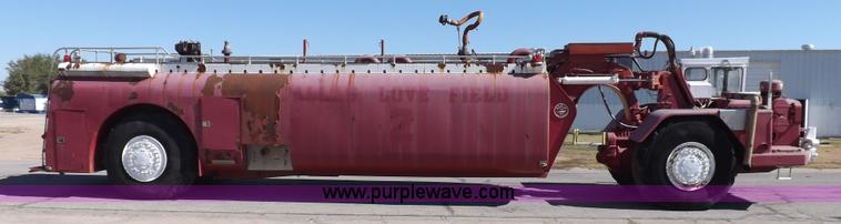 image for item H9027 Caterpillar-Klein articulated airport crash-rescue vehicle