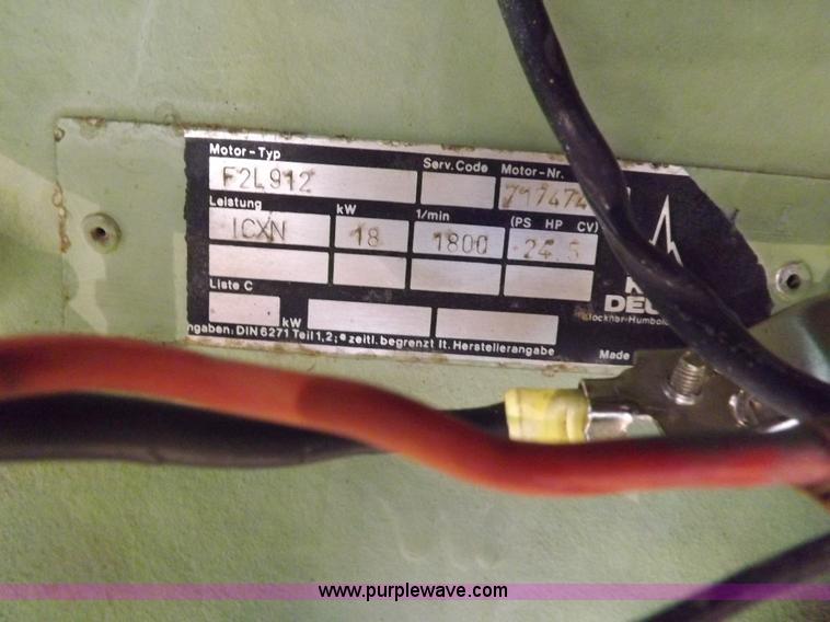 image for item H9029 Deutz 1.884L diesel engine