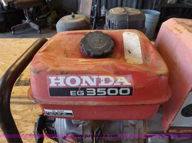 image for item H9034 Honda EG3500 generator