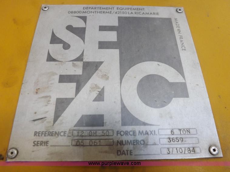 image for item H9037 (4) Sefac Mobil heavy duty lifts