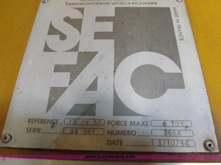 image for item H9037 (4) Sefac Mobil heavy duty lifts