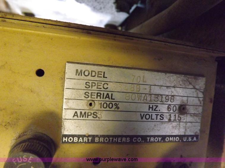 image for item H9040 Hobart wire welding machine
