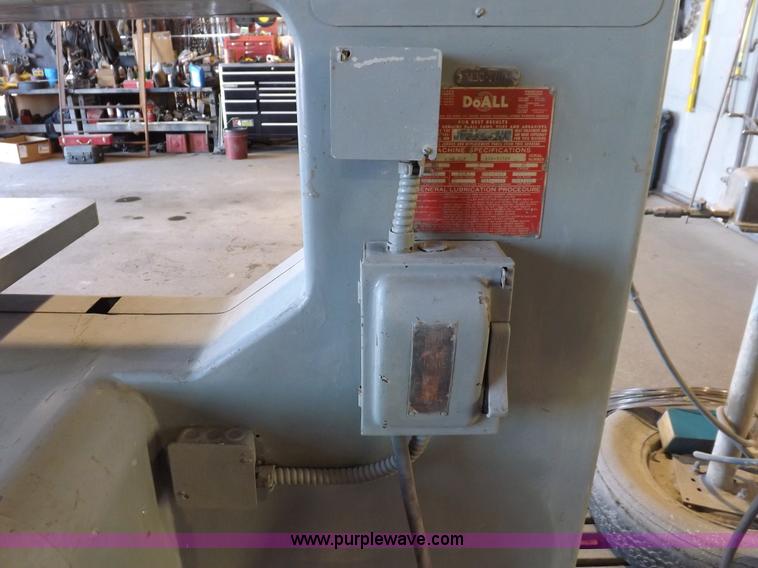 image for item H9041 Doall Contour Machine band saw