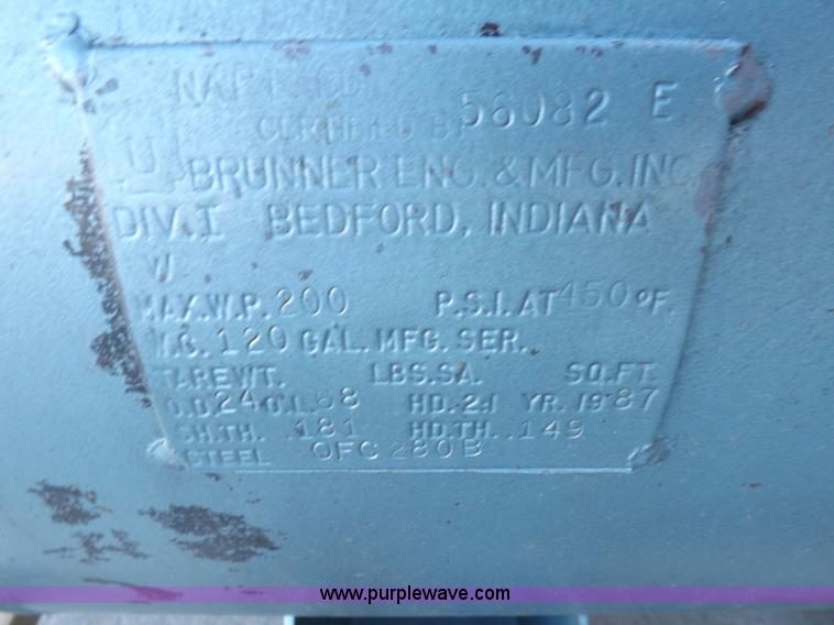 image for item H9043 Curtis Toledo air compressor