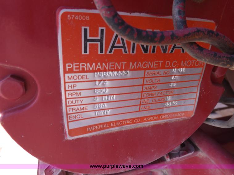 image for item H9050 Dual Hannay booster reels