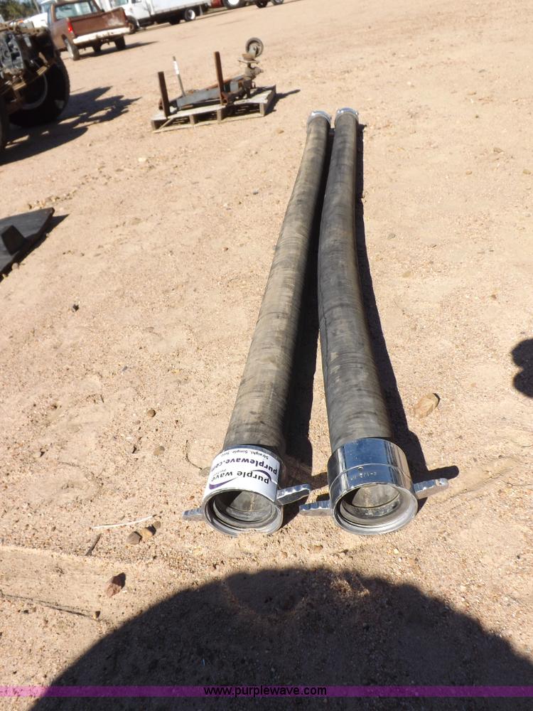 image for item H9052 (2) 4.5" x 10' fire suction hoses