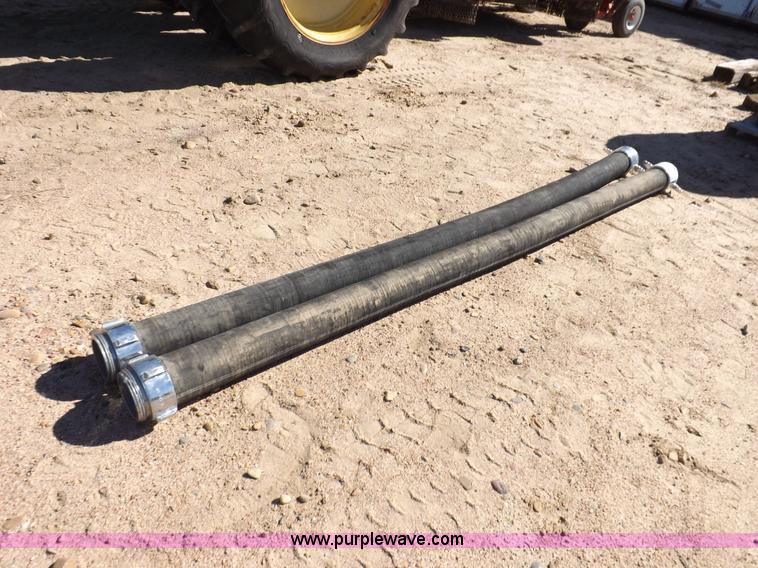 image for item H9052 (2) 4.5" x 10' fire suction hoses