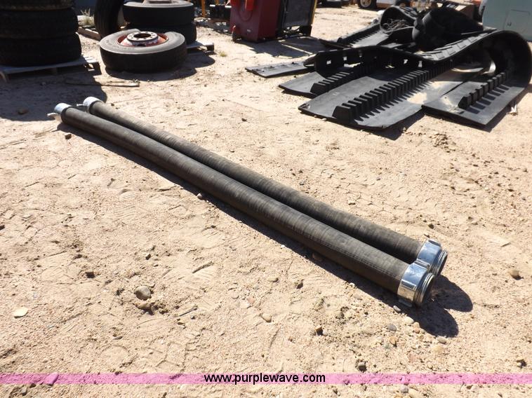 image for item H9052 (2) 4.5" x 10' fire suction hoses