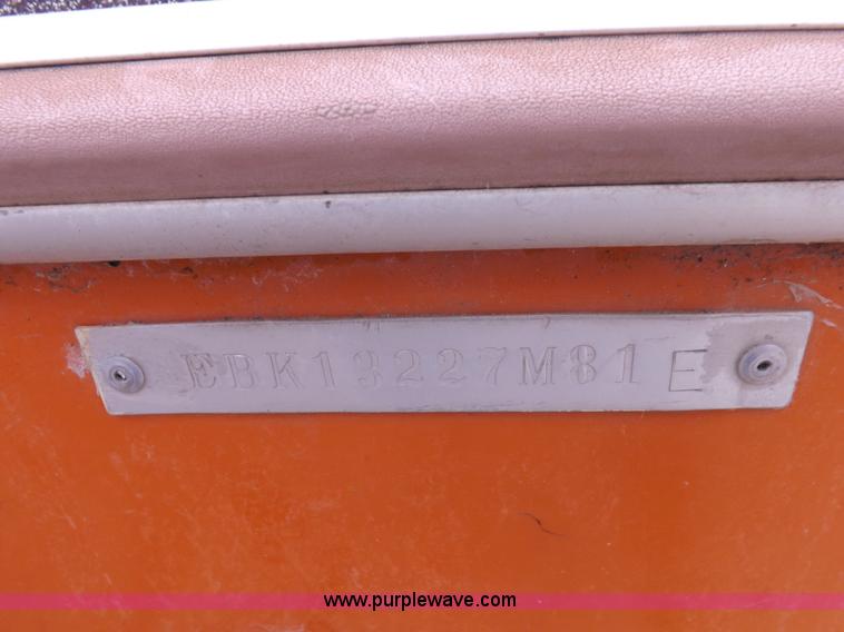 image for item H9058 1981 EBKO boat