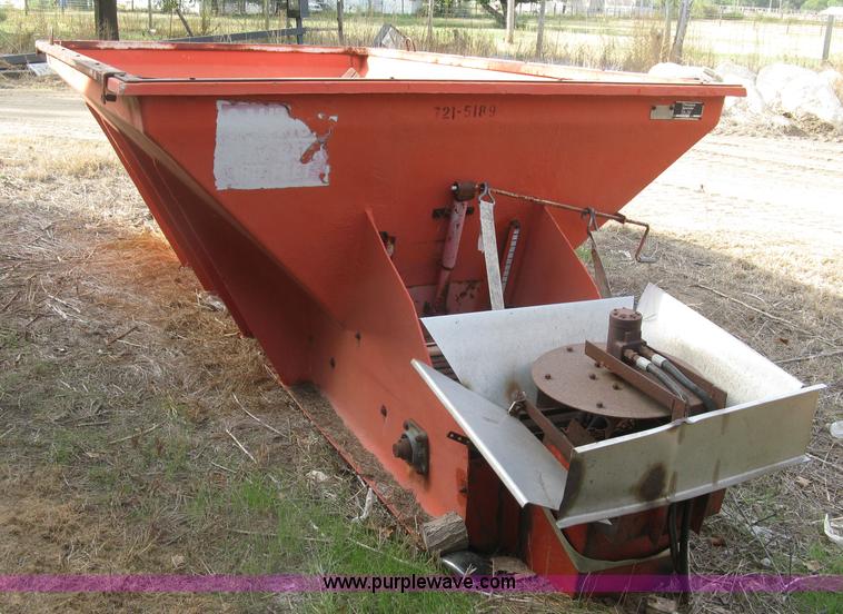 image for item H9496 Spreader Co. fiberglass sand spreader
