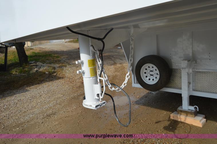 image for item I2945 2002 Titan gooseneck enclosed car hauler trailer