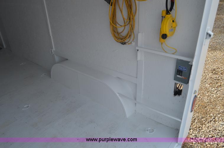 image for item I2945 2002 Titan gooseneck enclosed car hauler trailer