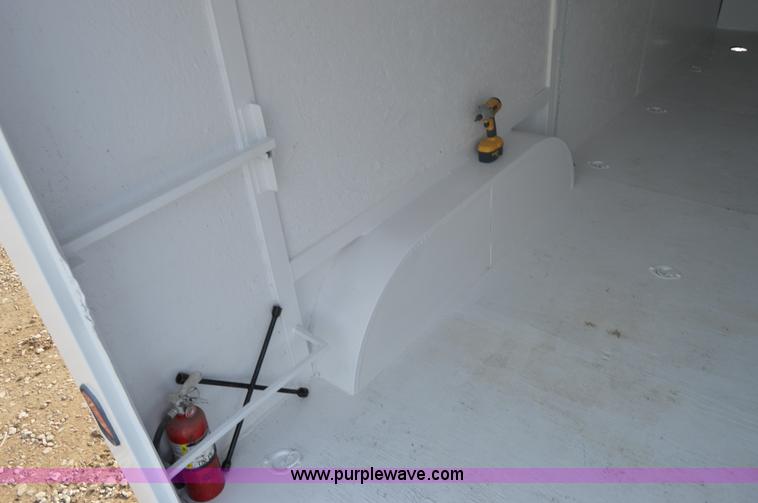 image for item I2945 2002 Titan gooseneck enclosed car hauler trailer