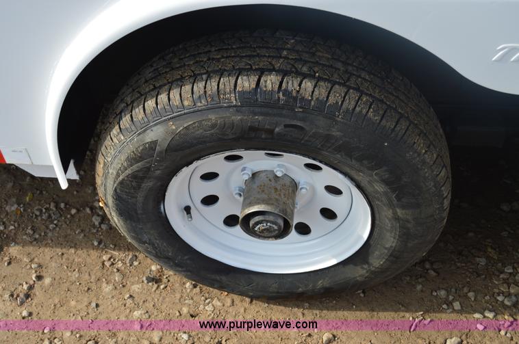 image for item I2945 2002 Titan gooseneck enclosed car hauler trailer