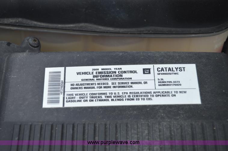 image for item I2947 2008 GMC Sierra 1500 pickup truck