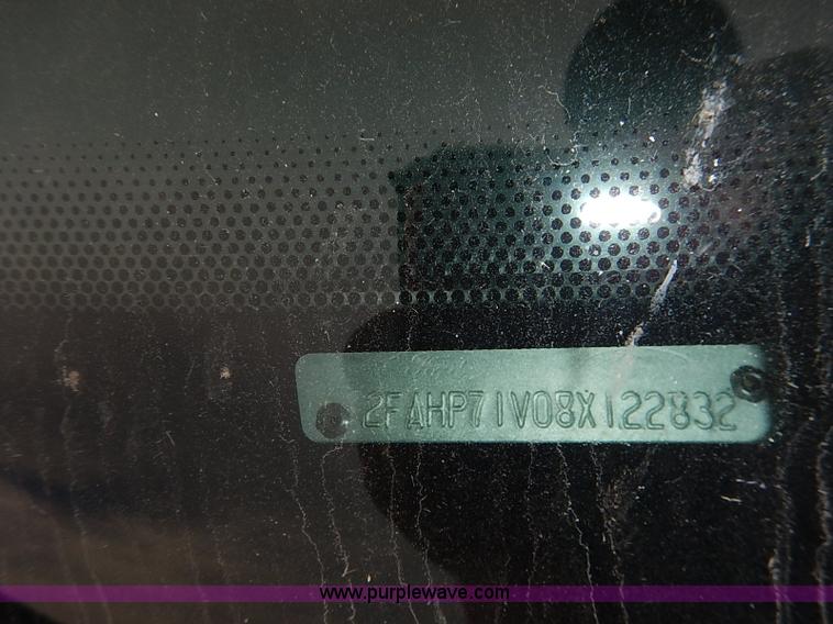 image for item I5318 2008 Ford Crown Victoria Police Interceptor