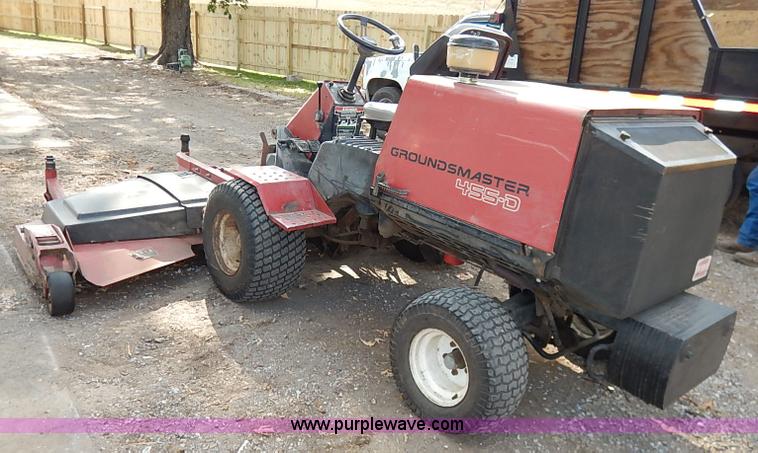 image for item I5344 Toro Groundsmaster 455-D ZTR lawn mower