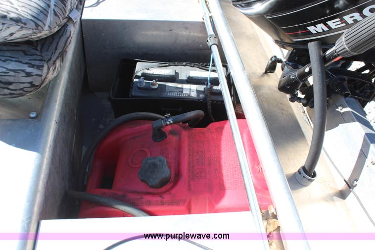 image for item I5882 1987 Lowe Jumbo 16' boat