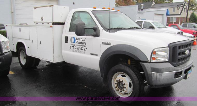 image for item I8723 2006 Ford F550 service truck