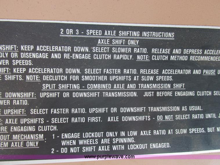 image for item I8908 1983 International 1954 rollback truck